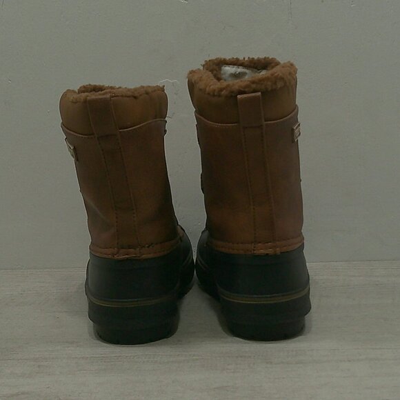 LONDON FOG Boys Waterproof Cheshire Duck Cold Weather Snow Winter Boot Size 12 - Picture 6 of 10
